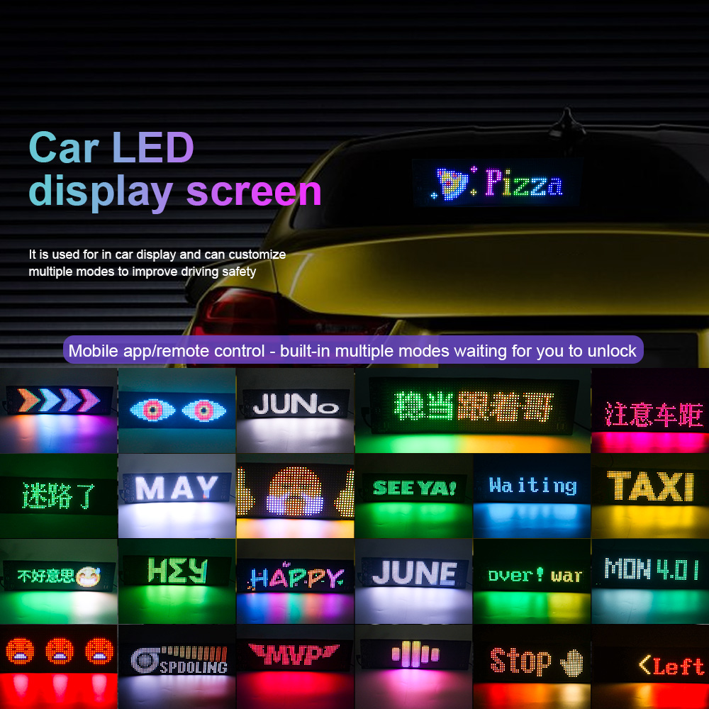LED Matrix Pixel Panel Scrolli - Home Decor Inspo ulasan dan harga