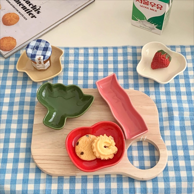 Cute Vegetable Ceramic Dim Sum - Home Decor Korea ulasan dan harga