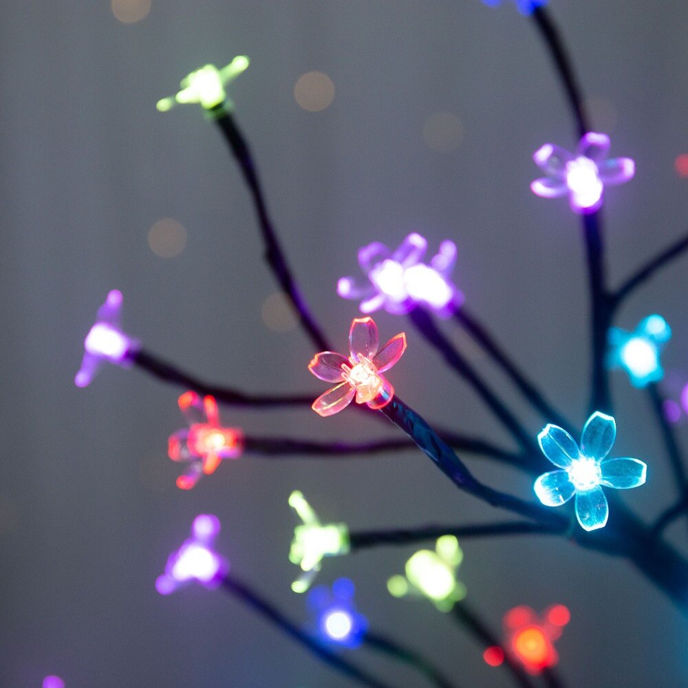 1/2PC 20LED Cherry Blossom Tre - Home Decor Vase ulasan dan harga