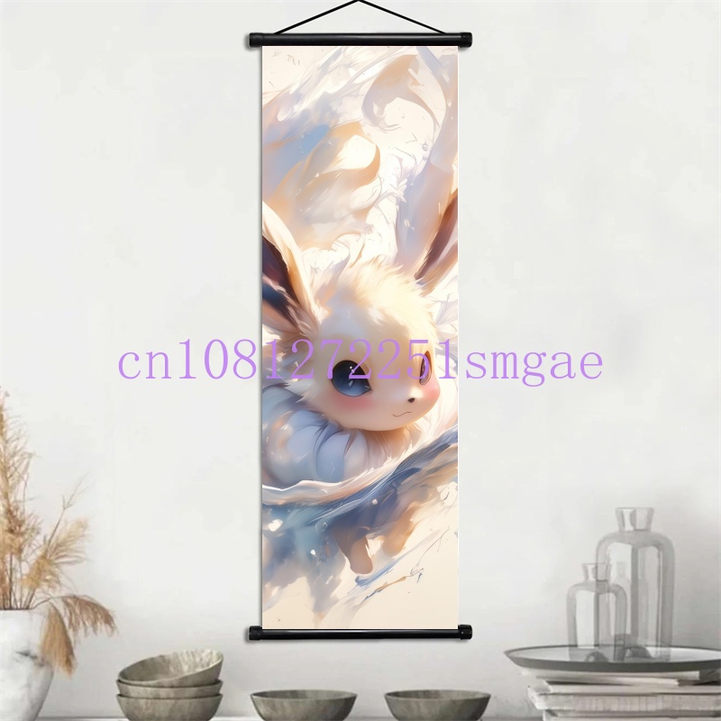 Printed Poster Anime Wall Artw - Canvas Painting ulasan dan harga