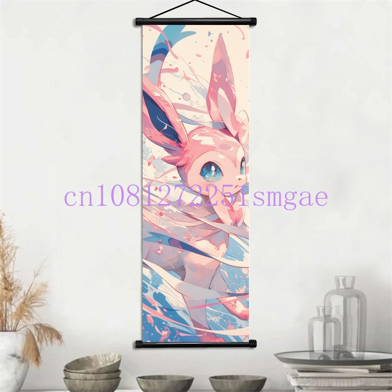 Printed Poster Anime Wall Artw - Canvas Painting ulasan dan harga