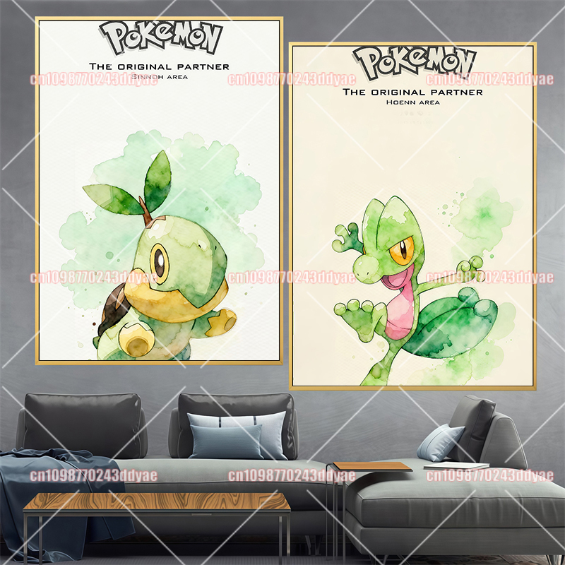 Japanese Anime Pokemon Pikachu - Canvas Painting ulasan dan harga