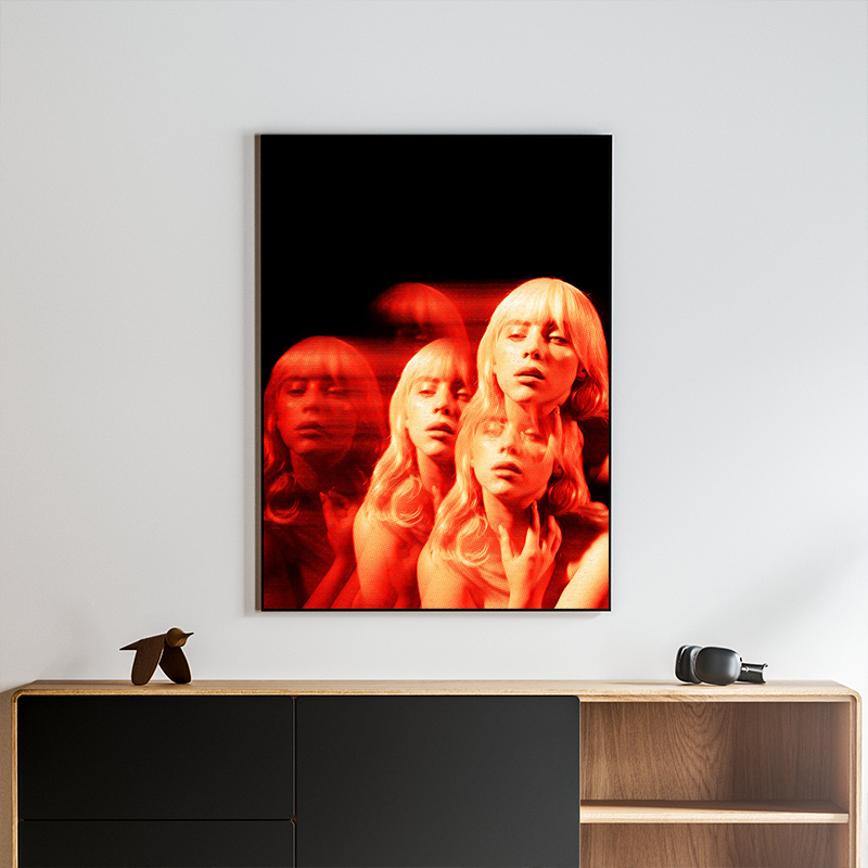 Hot High Burning Singer B-Bill - Watercolor Poster Print ulasan dan harga