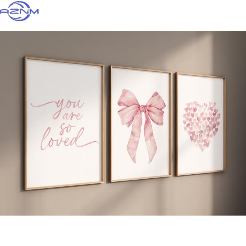 3pcs (Unframed Canvas Posters) - Watercolor Poster Print ulasan dan harga
