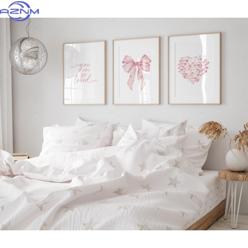 3pcs (Unframed Canvas Posters) - Watercolor Poster Print ulasan dan harga