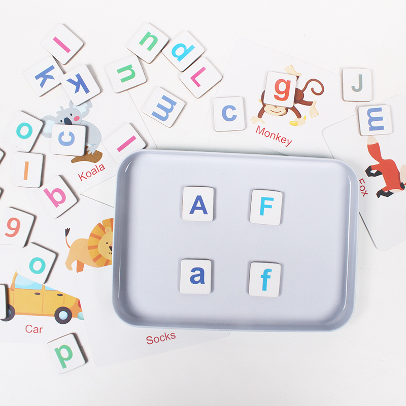 Wooden Puzzle Flash Cards Game - Wooden Letter Sign ulasan dan harga