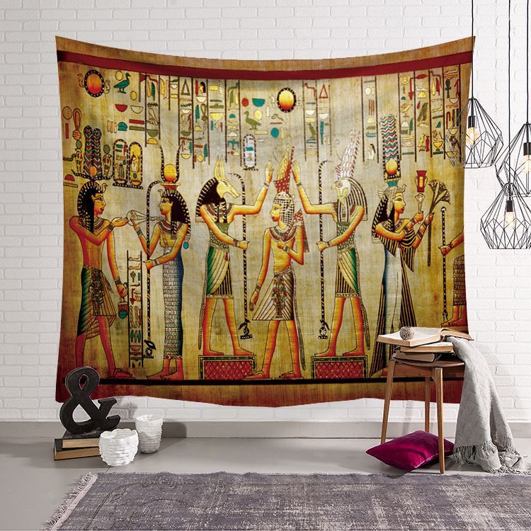 Yellow Ancient Egypt Hanging O - Home Decor Egypt ulasan dan harga