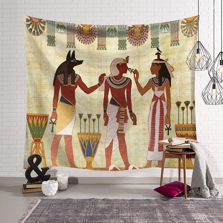 Yellow Ancient Egypt Hanging O - Home Decor Egypt ulasan dan harga