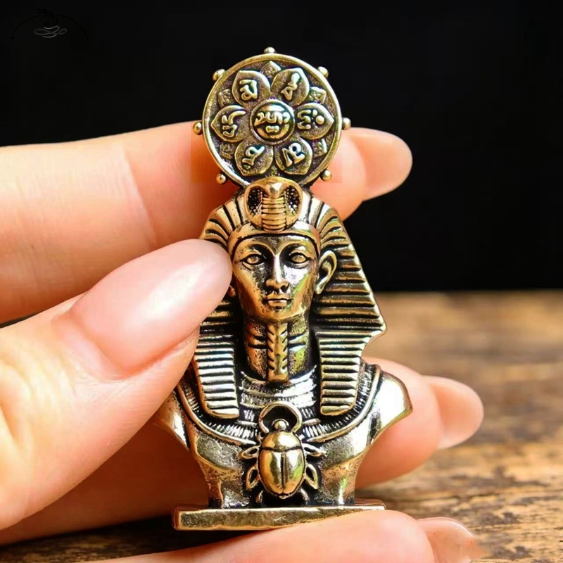Solid Brass Vintage Mummy Anci - Home Decor Egypt ulasan dan harga