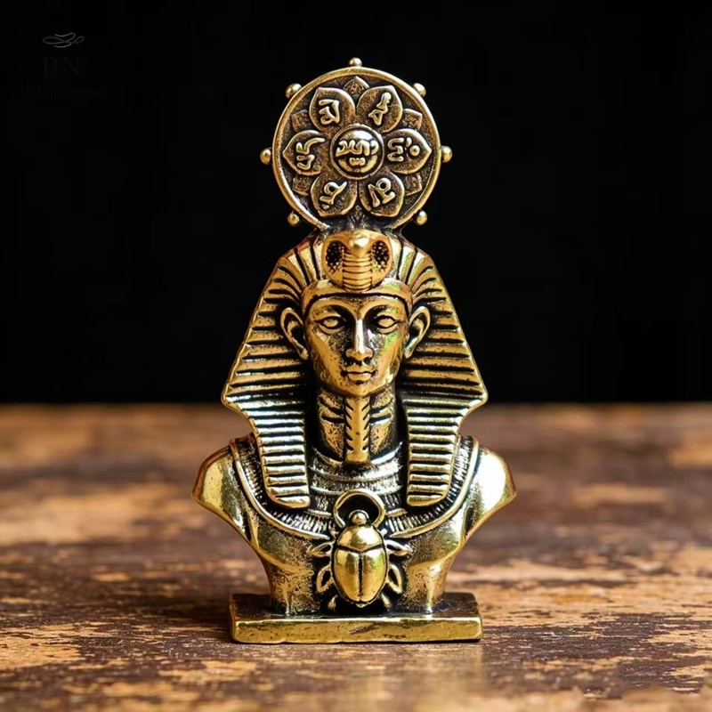 Solid Brass Vintage Mummy Anci - Home Decor Egypt ulasan dan harga