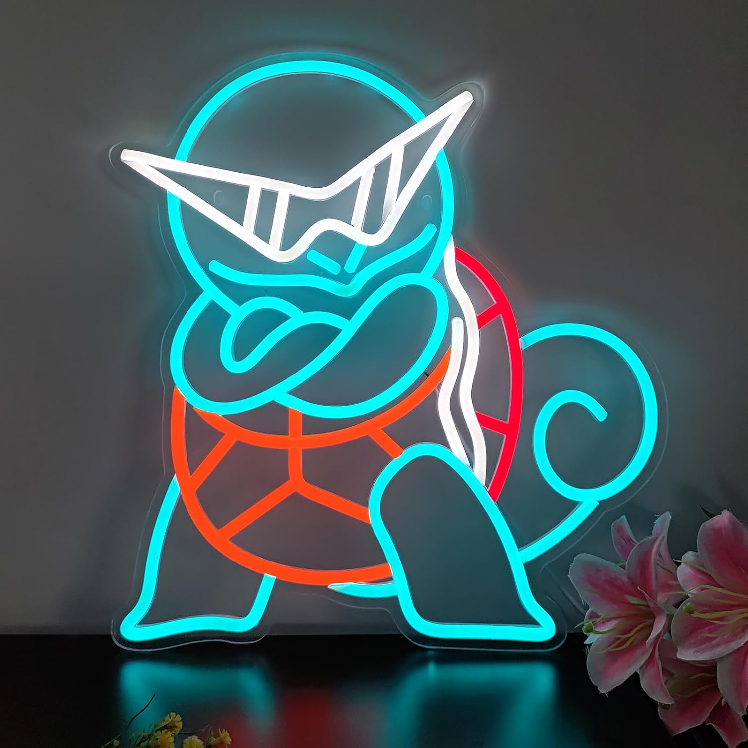 Pokemon Squirtle Neon Sign LED - Home Decor Etsy ulasan dan harga