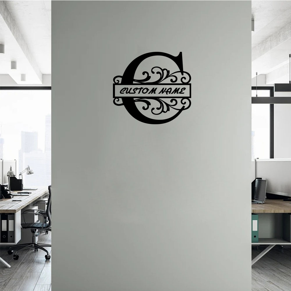 1PC Hot Sale Letter C Customiz - Home Decor Wall Stickers ulasan dan harga