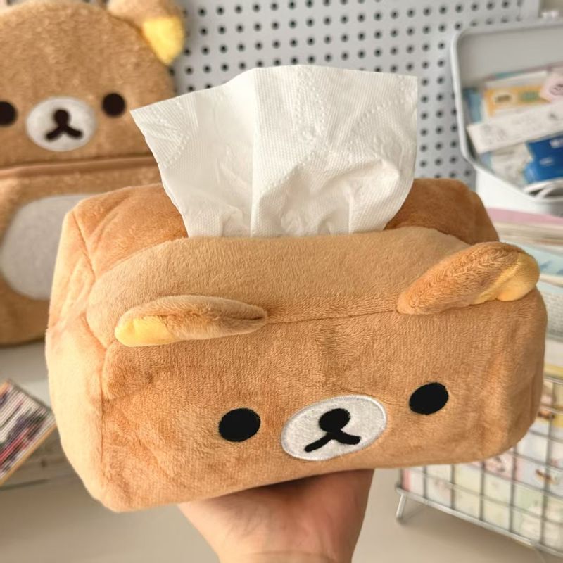 Cartoon Cute Rilakkuma Bear Pl - Home Decor Scrap ulasan dan harga