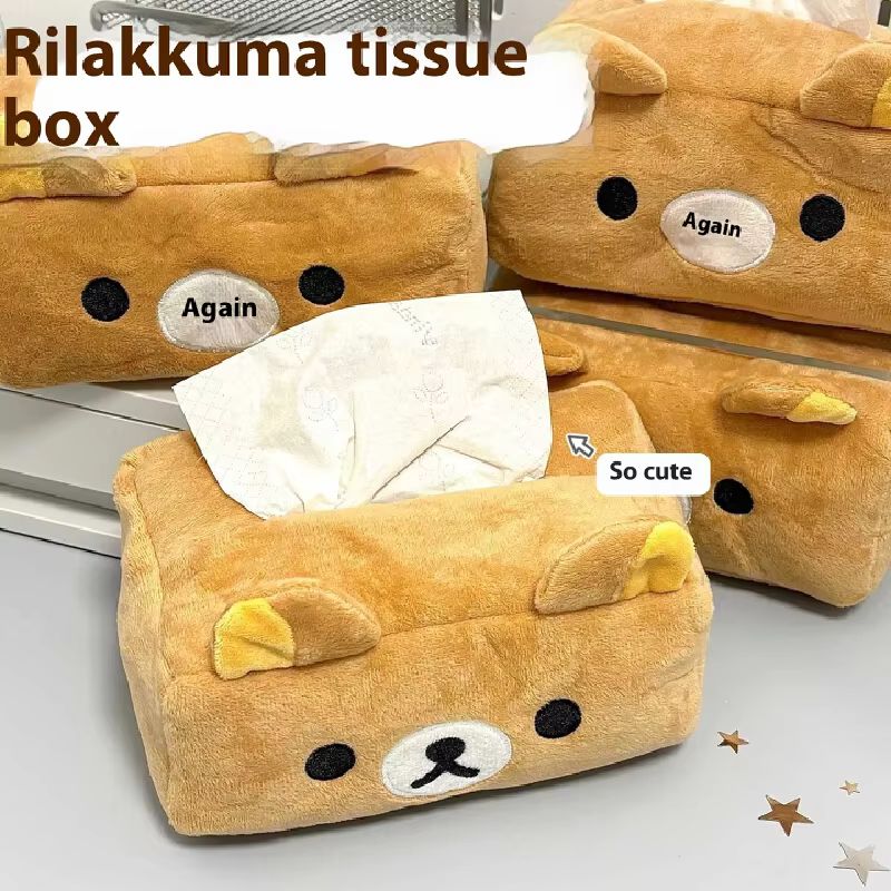 Cartoon Cute Rilakkuma Bear Pl - Home Decor Scrap ulasan dan harga