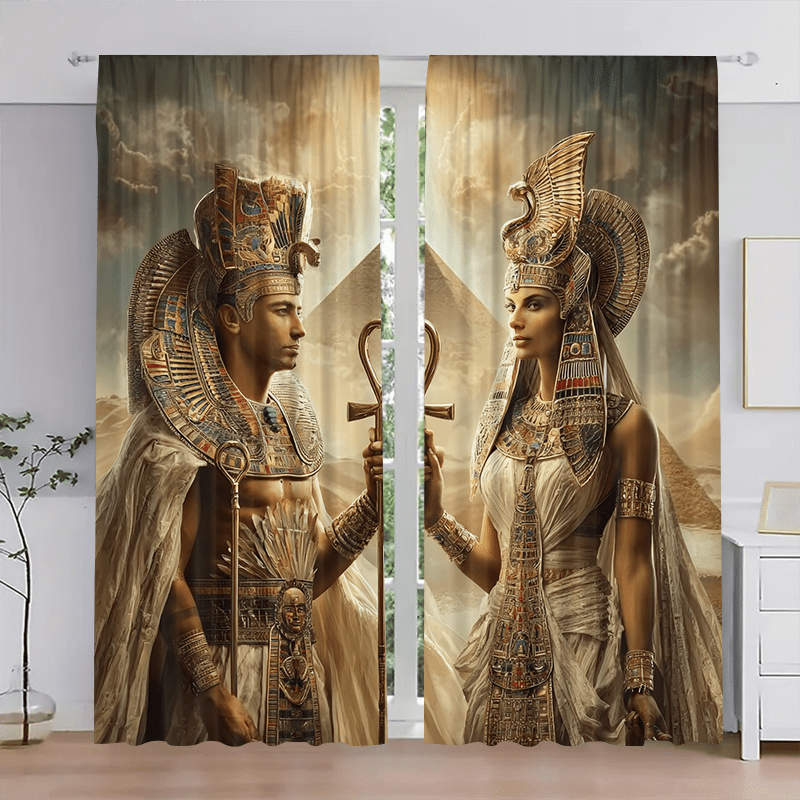 King and Queen of Egypt Curtai - Home Decor Egypt ulasan dan harga