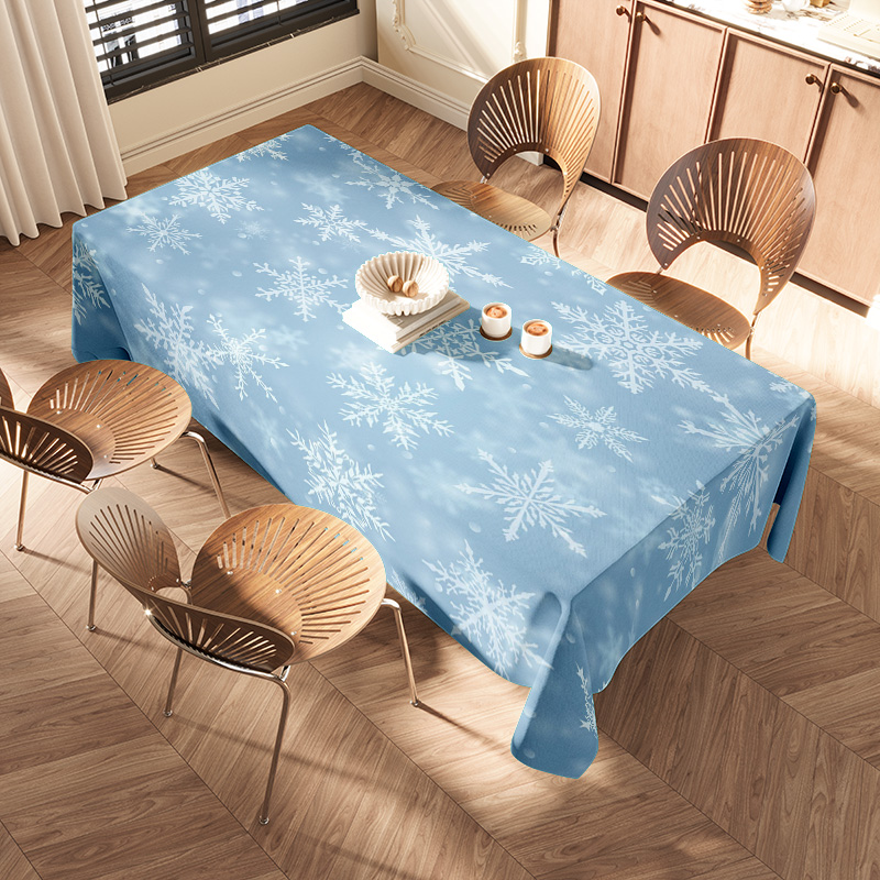 Snowflake Dining Tablecloth Wi - Home Decor Online Shop ulasan dan harga